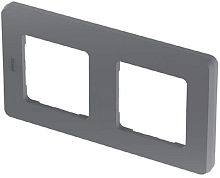 Рамка универсальная Legrand Inspiria 2-м. дымчатый картинка